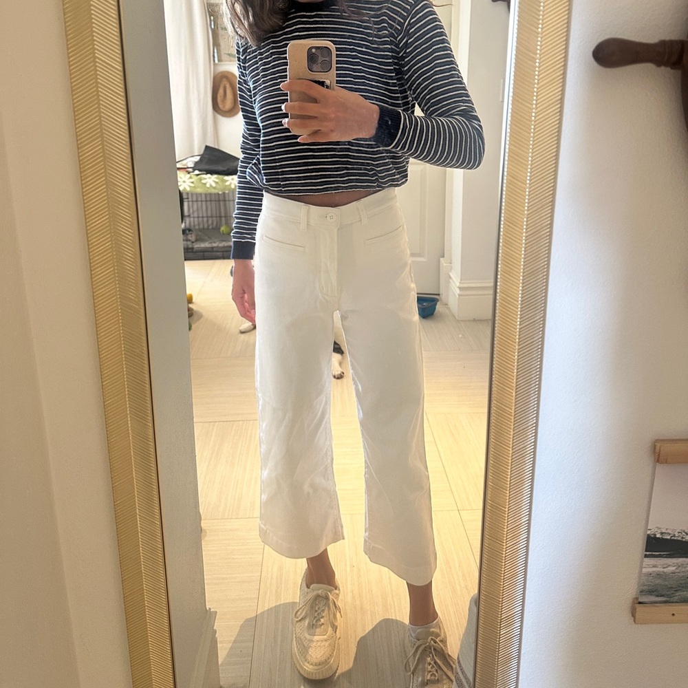 Levi’s ribcage wide leg crop pant USA 27 high waist